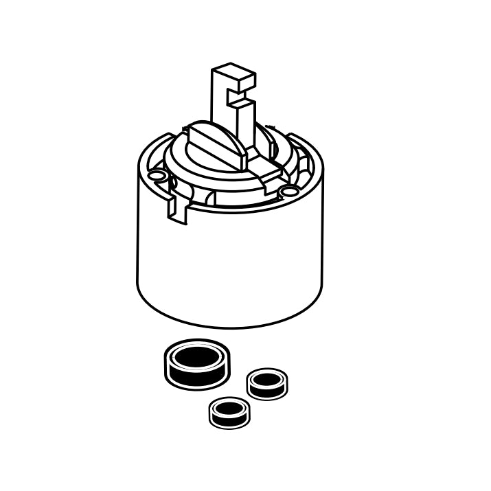 Amerikanische Norm, 952377-0070A - Back-to-Back Volumen- und Temperaturregelung Druckausgleichsventilpatrone