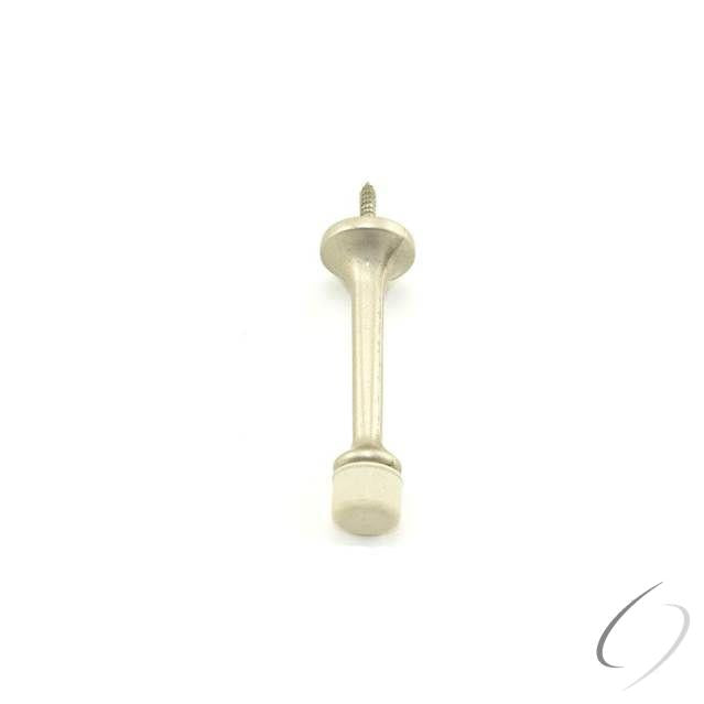 Ives, Aluminium 3-3/16" massiver Türstopper Satin Nickel Finish