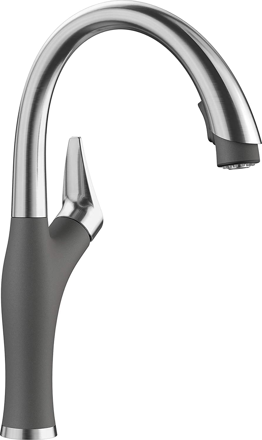 Blanco, Artona Pull Down 1,5 gpm - Asche/Edelstahl Dual Finish