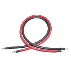 AIMS Leistung, CBL25FT4AWG - Wechselrichterkabel #4 AWG 25 ft Satz