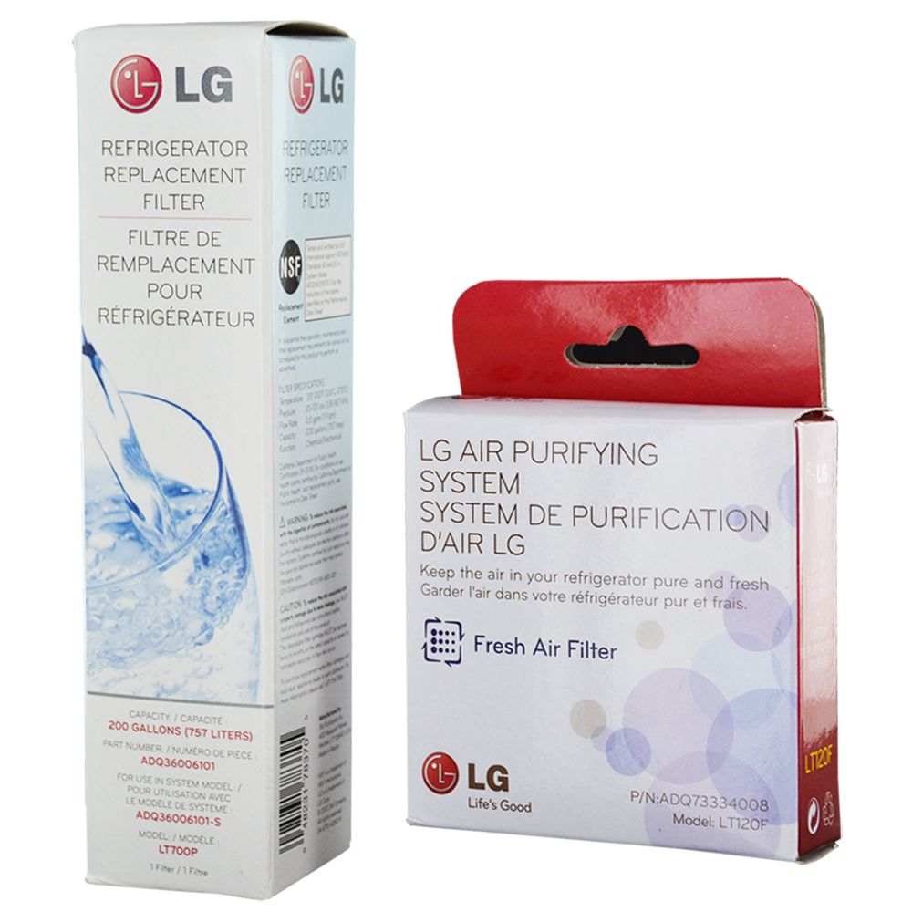 LG, LG LT700P Kühlschrankfilter und LT120F Luftfilter Kit