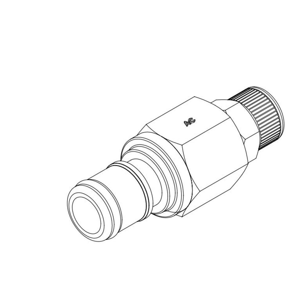 Linktech, LinkTech 1/4 In-Line Compression Acetal (POM) Kupplungseinsatz