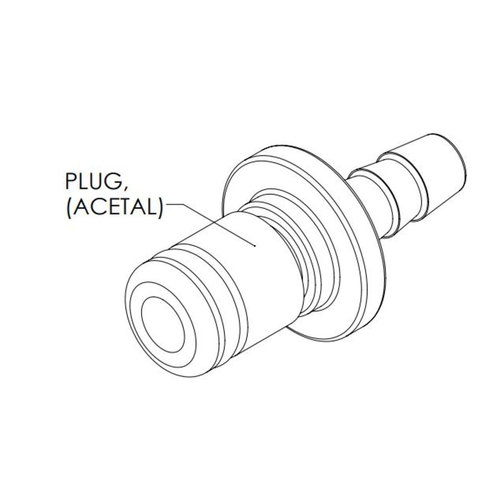 Linktech, LinkTech 20AC In-Line-Stecker, NV, 1/8" HB