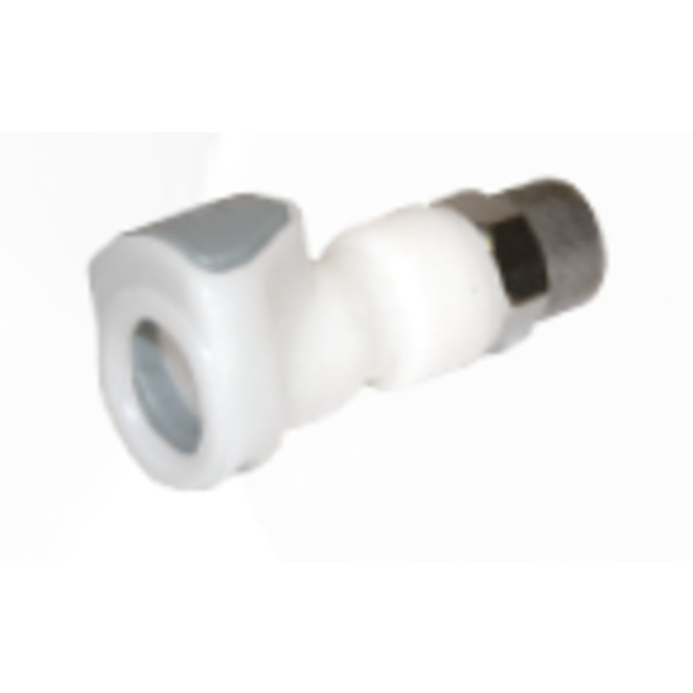 Linktech, LinkTech 3/8 In-Line Acetal (POM) Kupplungskörper mit Ummantelung