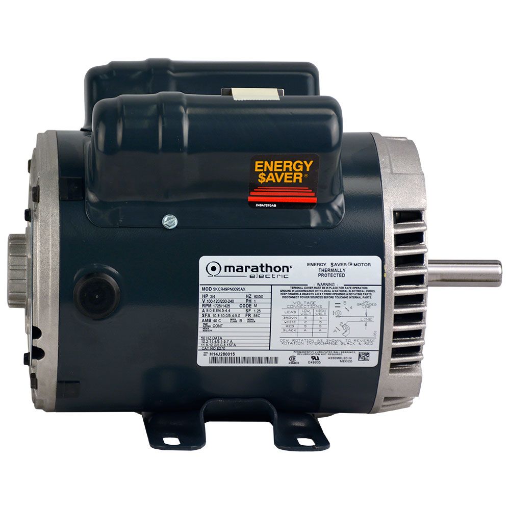 Marathon Elektrisch, Marathon Electric E270 5KCR49PN0095X 1 Phase AC Motor