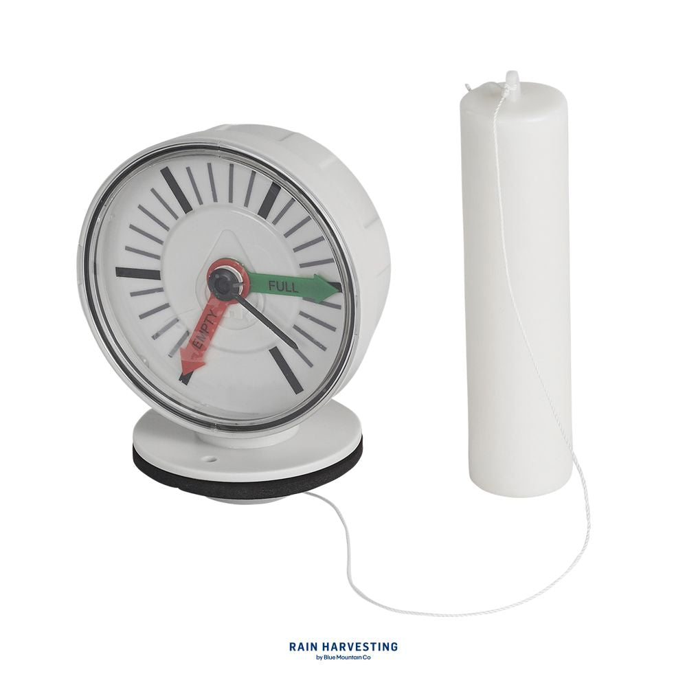 Blauer Berg, Mechanischer Wasserstandsanzeiger Tank Gauge von Rain Harvesting Pty by Blue Mountain Co.