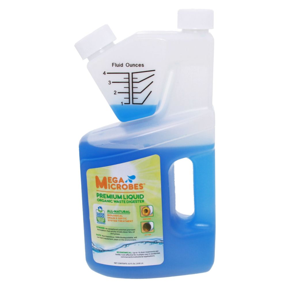 MegaMikroben, MegaMicrobes MML-32FL Flüssiger Premium-Fermenter für organische Abfälle 32oz