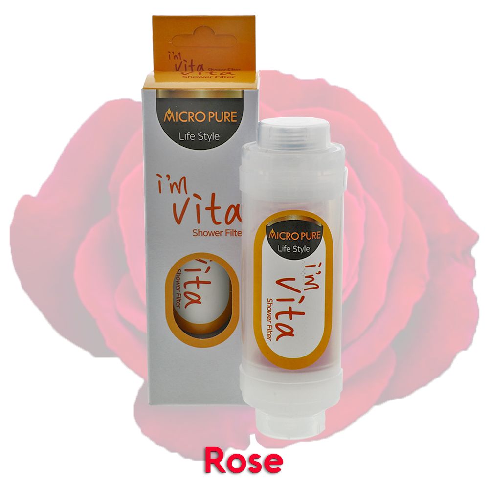 Mikro Rein, Micro Pure - I'm Vita Duschfilter - Rose