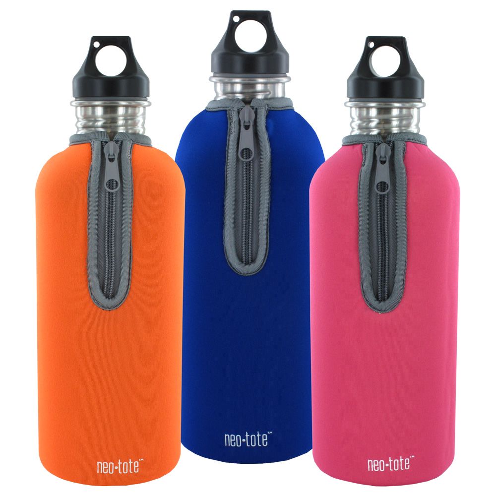 Neo-Vas, Neo Vas 40 oz. Wasserflasche aus Edelstahl mit Neo Tote